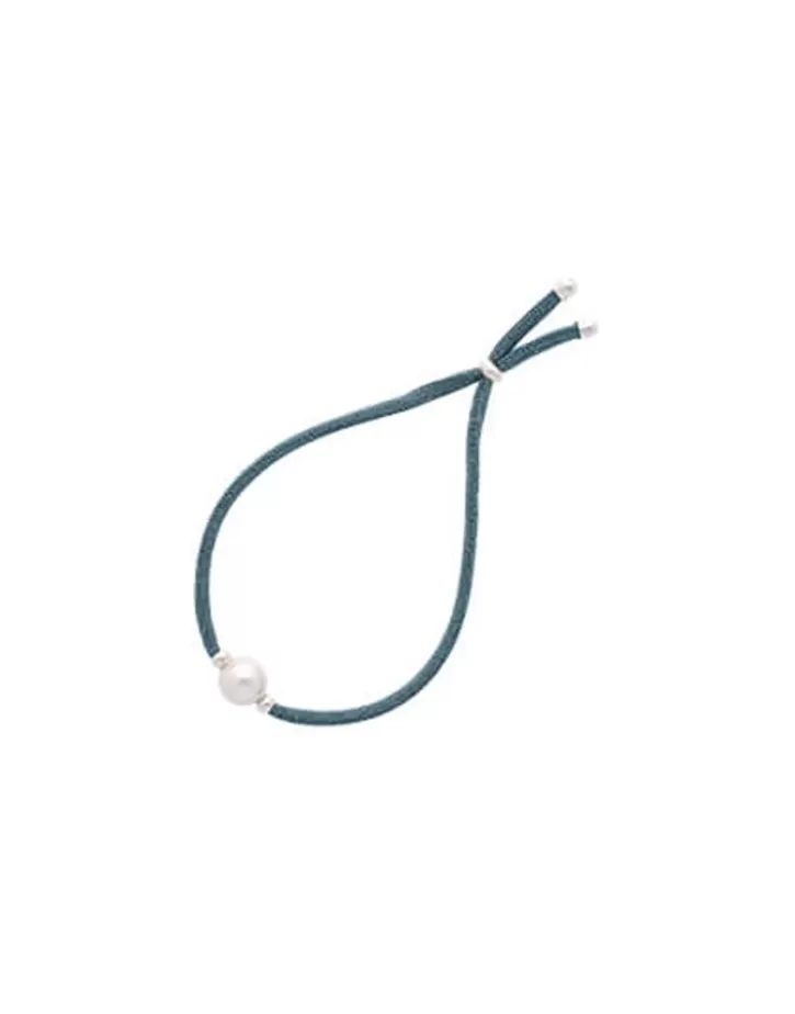 Outlet Majorica Adjustable Blue Stretch Sifnos Bracelet With Pearl