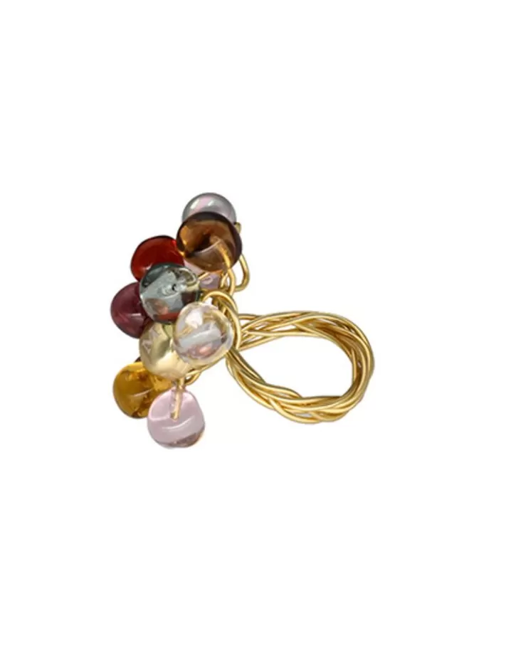 Best Majorica Adjustable Pearl Ring Corfu With Murano Glass