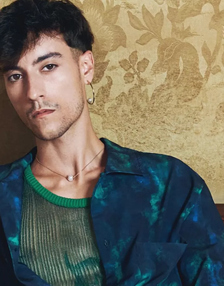 alba_hoop_earrings_gold_plated_2.webp Sale Majorica Alba Hoop Earrings Gold Plated