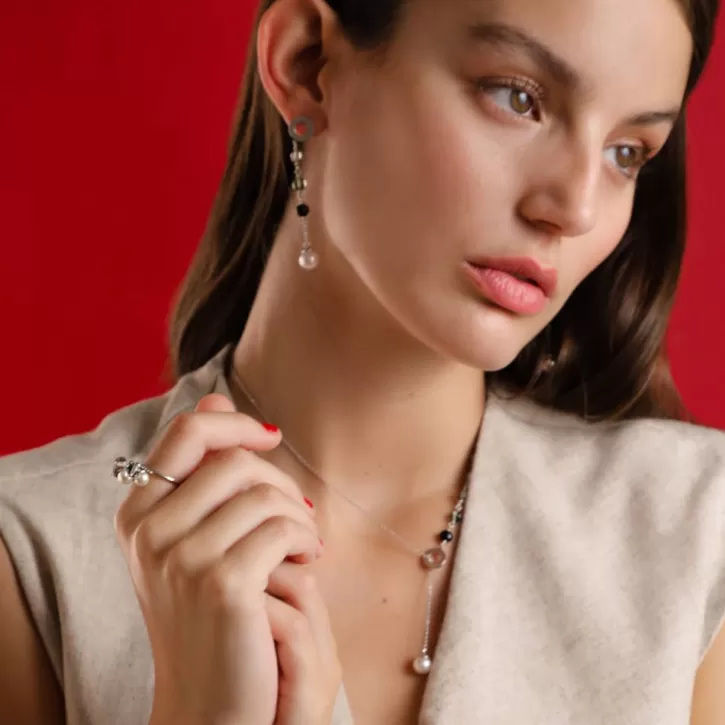 algaida_silver_ring_with_black_murano_glass_5.webp Store Majorica Algaida Silver Ring With Black Murano Glass