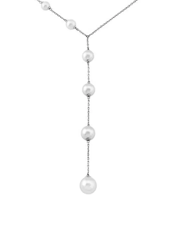 Shop Majorica Chained Necklace Ilusion