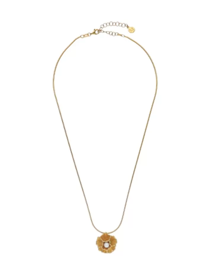 Best Sale Majorica Clavelina Pendant With Chain With Round White Pearl