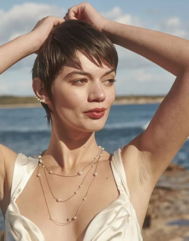 climber_dangle_earring_with_pearls_right_3.webp Sale Majorica Climber Dangle Earring With Pearls Right