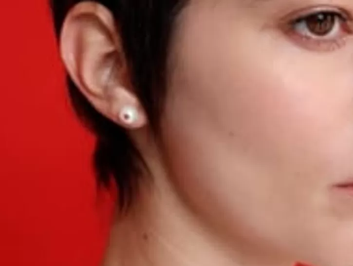 Sale Majorica Color Pop Earrings With Round White Pearl And Orange Zirconia