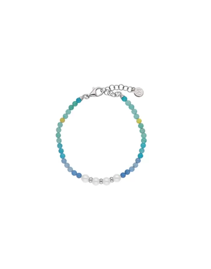 Fashion Majorica Color Pop Sea Bracelet With Gradient Stones And White Pearls