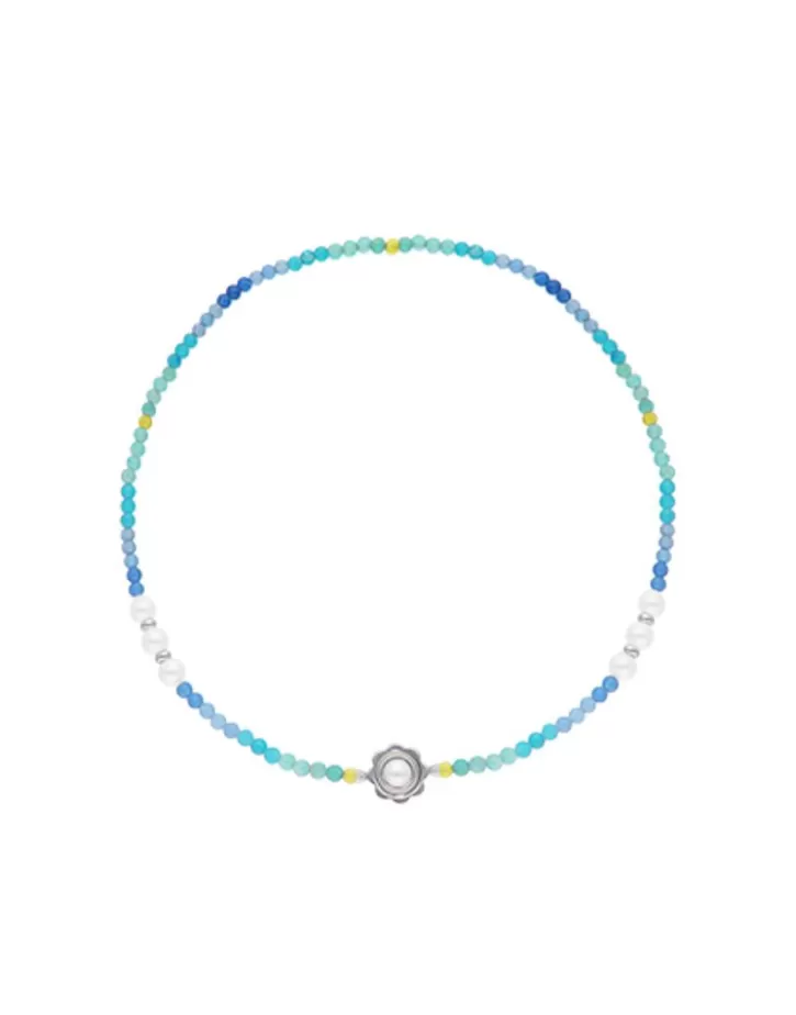 Flash Sale Majorica Color Pop Sea Necklace With Gradient Stones And White Pearls