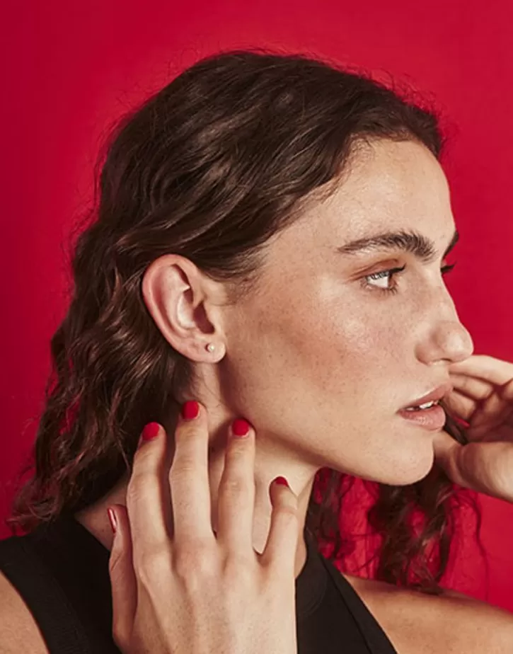 Cheap Majorica Cos Collection Earring With 5Mm Round White Pearl