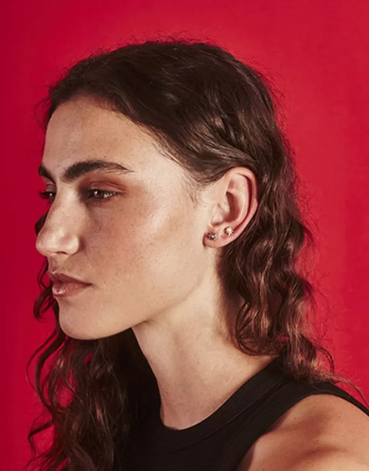 cos_collection_sun_earring_with_4mm_white_pearl_3.webp Outlet Majorica Cos Collection Sun Earring With 4Mm White Pearl