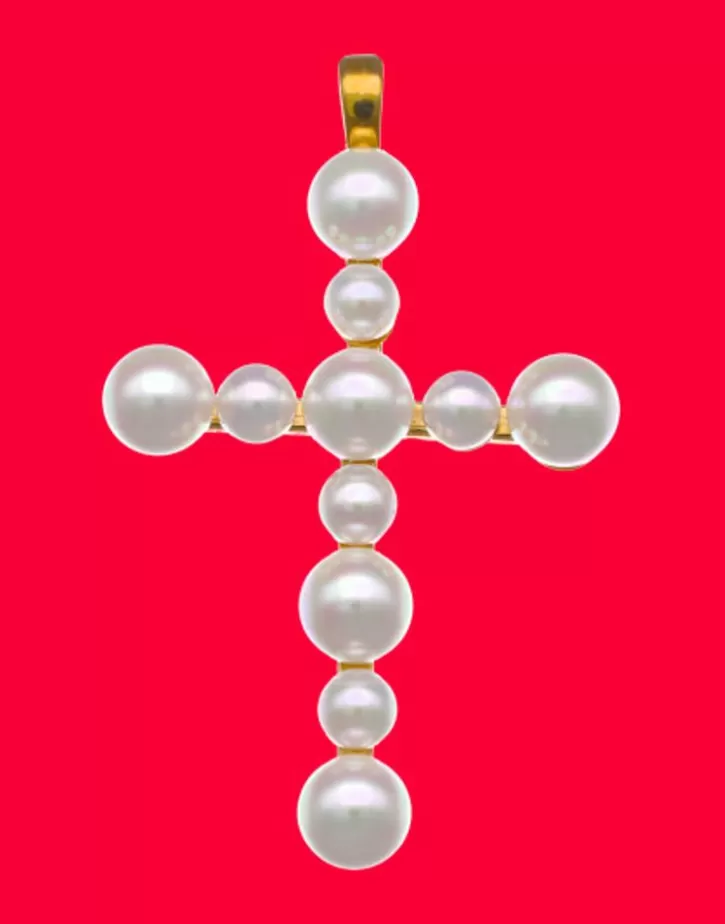 crosses_collection_gold_pendant_with_white_pearl_4.webp Cheap Majorica Crosses Collection Gold Pendant With White Pearl