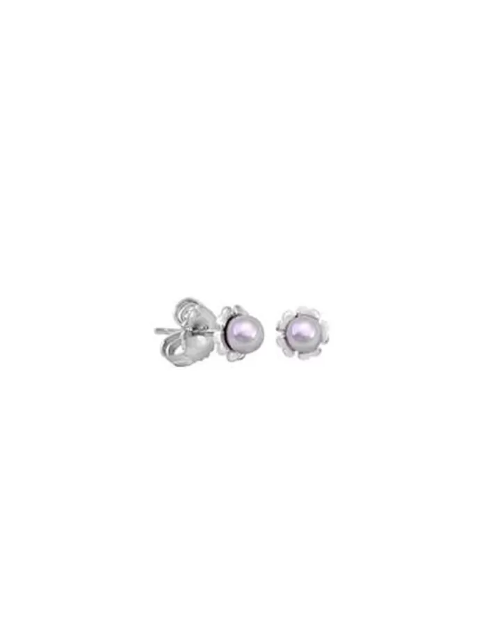 Cheap Majorica Earrings Cies Silver With 4Mm Nuage Pearl