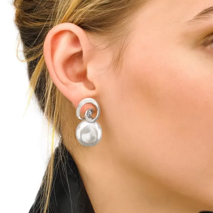 Online Majorica Earrings Espiral