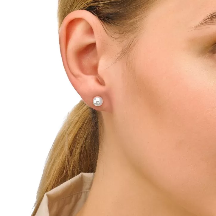 earrings_lyra_gold_plated_with_6mm_white_pearl_1.webp Hot Majorica Earrings Lyra Gold Plated With 6Mm White Pearl