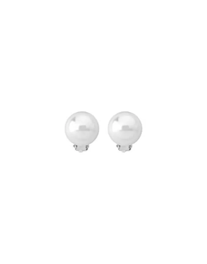 earrings_lyra_silver_with_14mm_white_round_pearl_3.webp Cheap Majorica Earrings Lyra Silver With 14Mm White Round Pearl