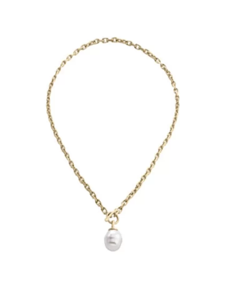 Hot Majorica Golden Necklace Tender