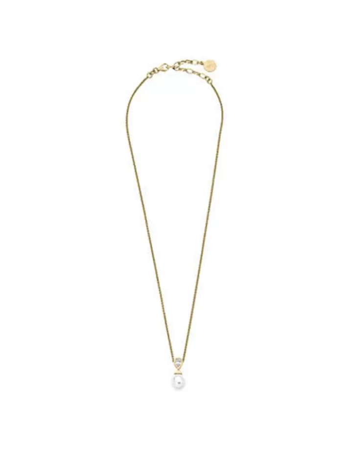 Outlet Majorica Golden Silver Pendant Selene