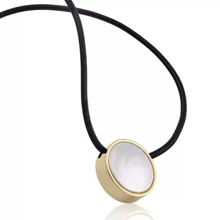 Store Majorica Golden Steel Pendant Coppelia