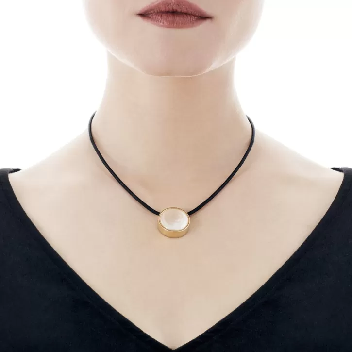 golden_steel_pendant_coppelia_2.webp Store Majorica Golden Steel Pendant Coppelia