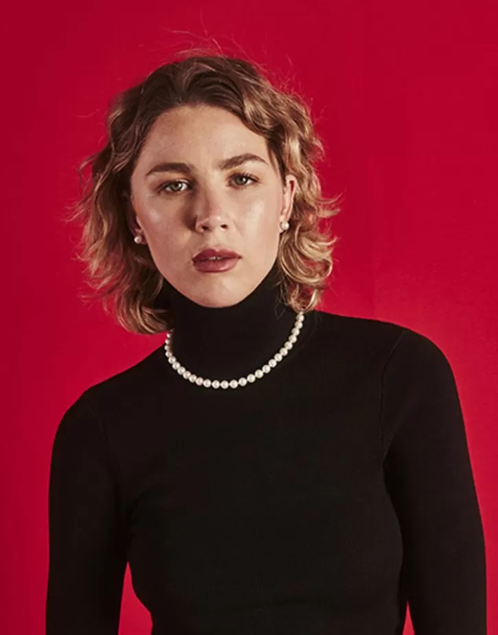 Best Majorica Gold-Plated Silver Necklace Lyra 7Mm 50Cm