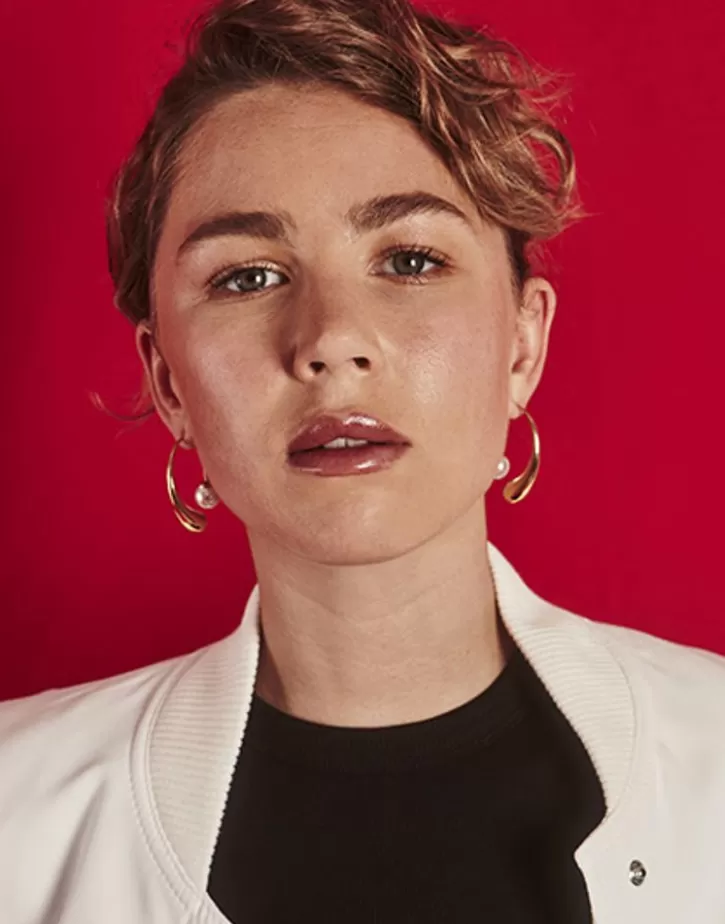 juno_dropshaped_hoop_earrings_in_golden_steel_3.webp Best Majorica Juno Drop-Shaped Hoop Earrings In Golden Steel