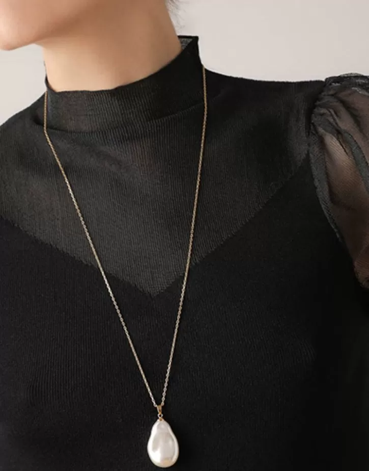 Flash Sale Majorica Keila Necklace With Wild Pearl