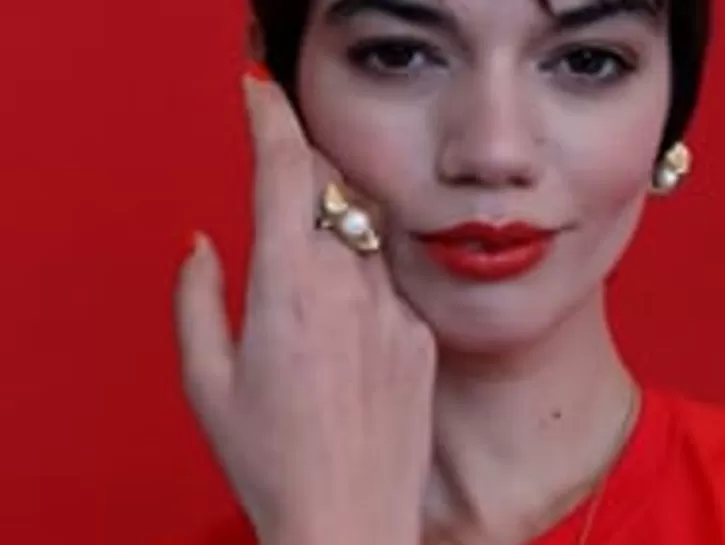 Best Majorica Large Le Palm Gold-Steel Ring With White Pearl