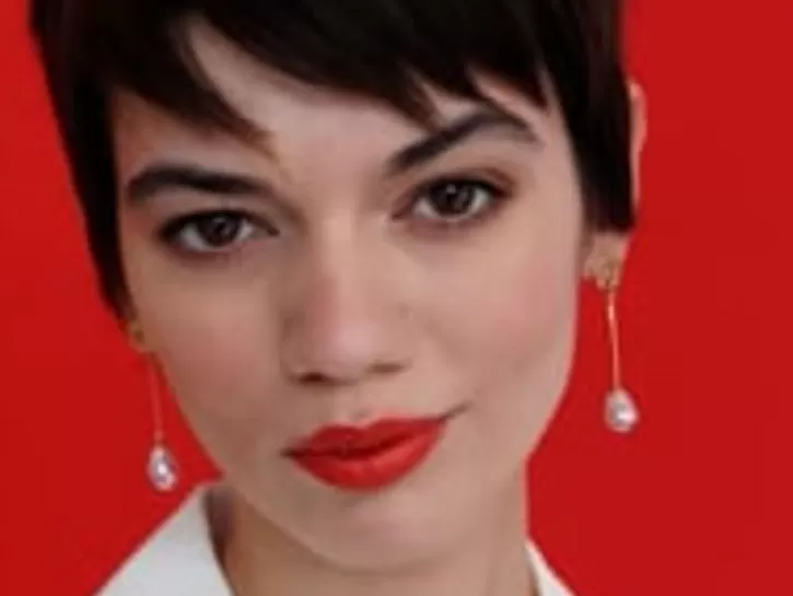 Shop Majorica Long Luar Earrings With Ruby Red Gradient Baroque Pearls