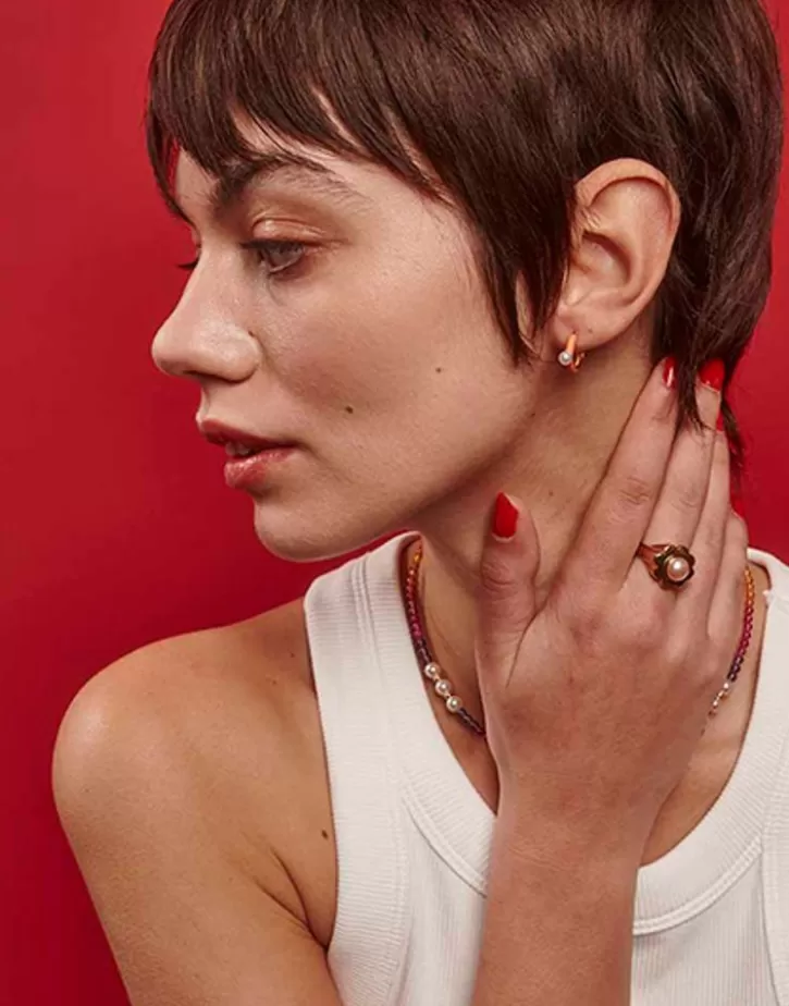 mini_4_mm_color_pop_pearl_orange_hoop_earrings_3.webp Cheap Majorica Mini 4 Mm Color Pop Pearl Orange Hoop Earrings