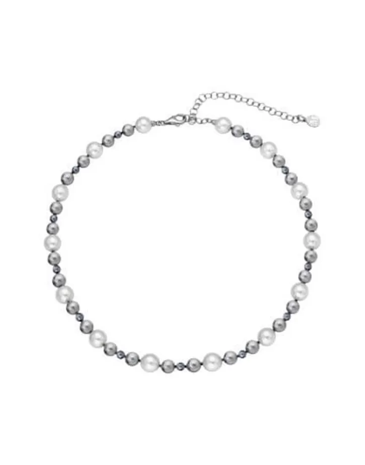 Fashion Majorica Multicolour Estela Pearl Necklace 36Cm