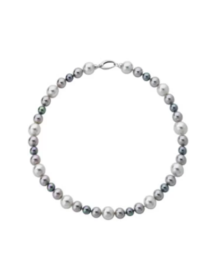 Store Majorica Multicolour Estela Pearl Necklace 46Cm