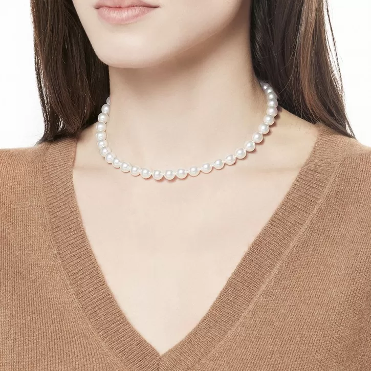 Cheap Majorica Necklace Ballet 8 Mm