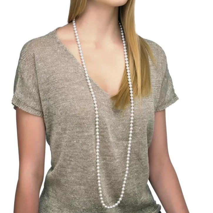necklace_jour_8mm_white_pearls_120cm_2.webp Outlet Majorica Necklace Jour 8Mm White Pearls 120Cm