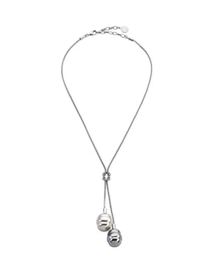 Store Majorica Necklace Tender With Gray And Nuage Barroque Pearls