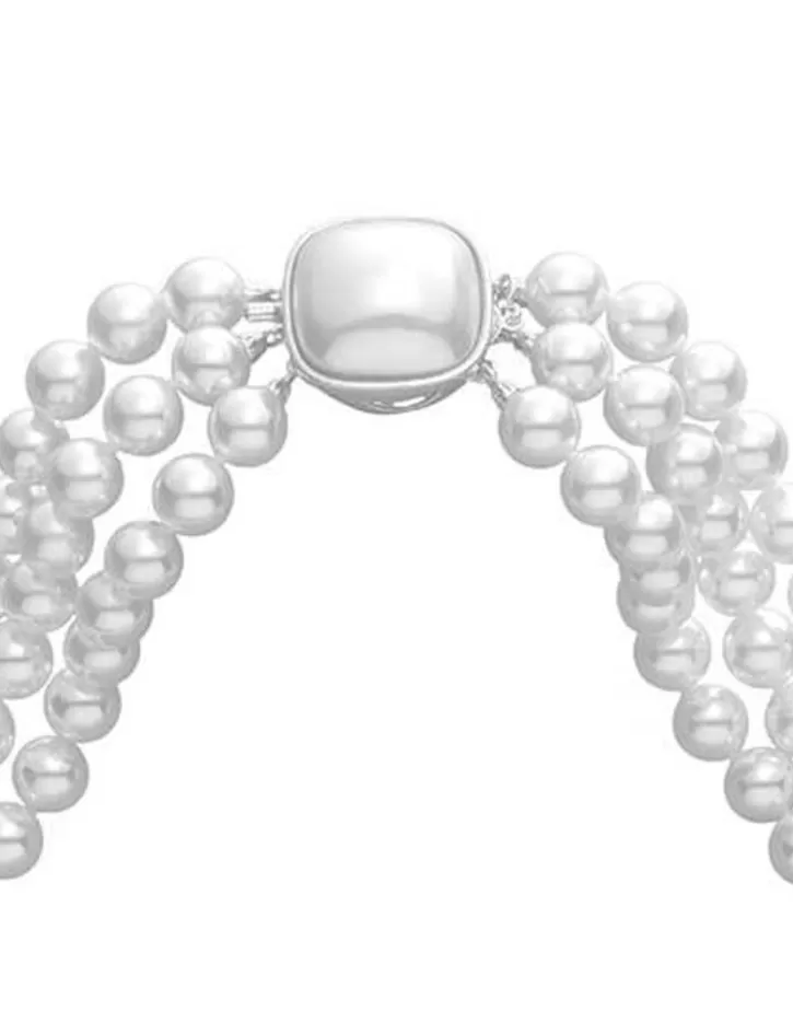 Best Sale Majorica Pearl Silver Necklace Luna