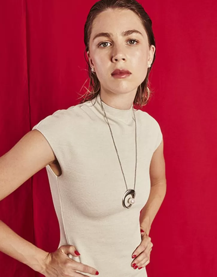 petra_steel_necklace_with_xl_pendant_3.webp Fashion Majorica Petra Steel Necklace With Xl Pendant