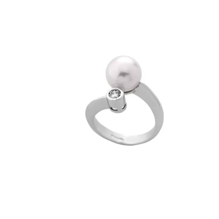 Sale Majorica Ring Cercle With 10Mm White Pearl