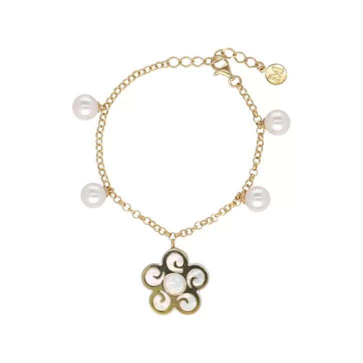 Store Majorica Roxana Bracelet In Pearl And Mother-Of-Pearl