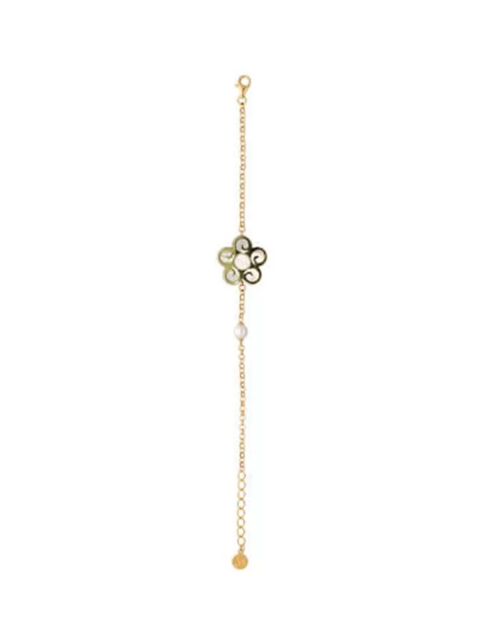 Cheap Majorica Roxana Pearl Flower Bracelet