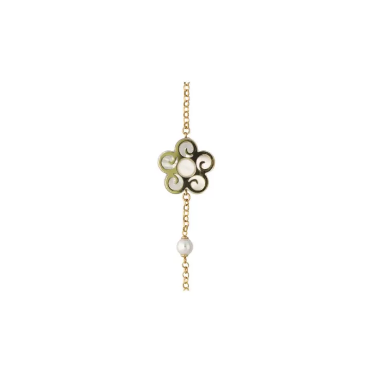 Cheap Majorica Roxana Pearl Flower Bracelet
