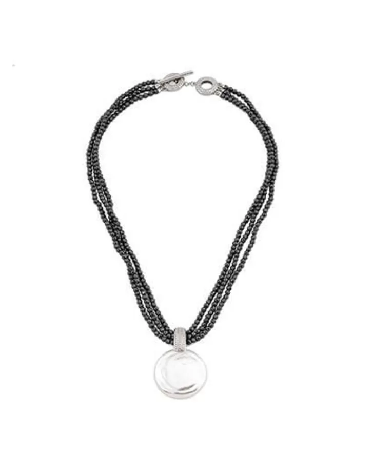 Sale Majorica Short Necklace Night & Day