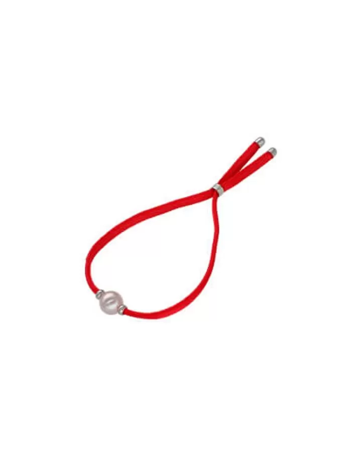 Flash Sale Majorica Sifnos Elastic Bracelet In Red With Pearl