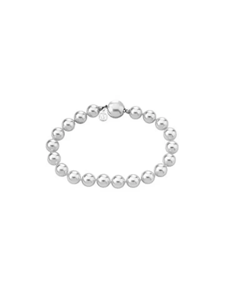 Online Majorica Silver Bracelet Lyra 8Mm