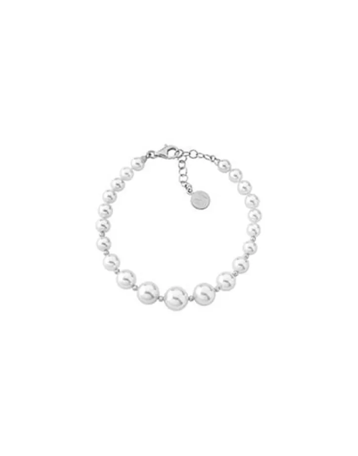 Cheap Majorica Silver Bracelet Lyra 8Mm