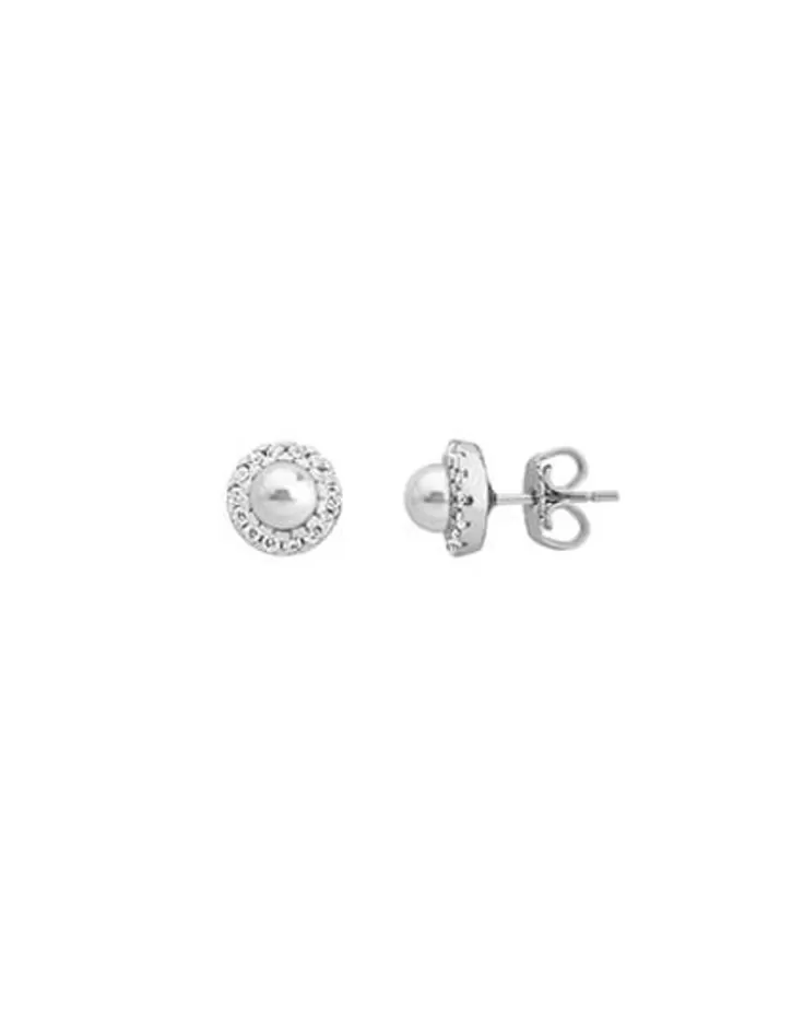 silver_earrings_cometa_with_round_pearl_3.webp Best Sale Majorica Silver Earrings Cometa With Round Pearl