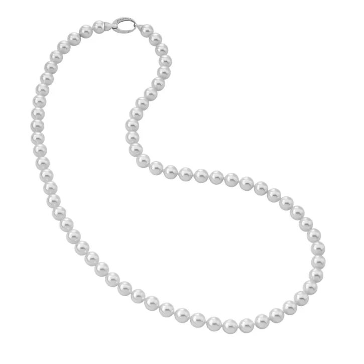 silver_necklace_lyra_with_white_pearls_10mm_60cm_3.webp Best Sale Majorica Silver Necklace Lyra With White Pearls 10Mm 60Cm