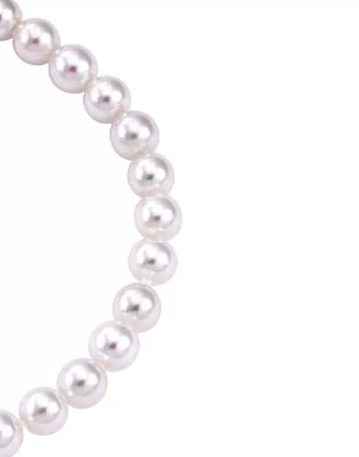 Fashion Majorica Silver Pearl Bracelet Ballet 4Mm
