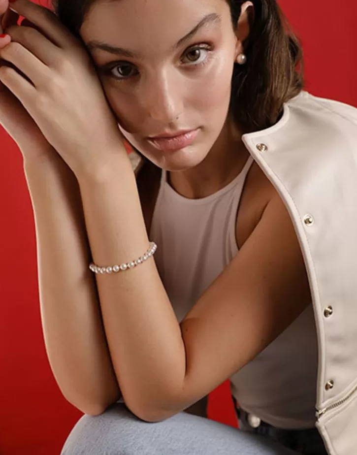 silver_pearl_bracelet_ballet_4mm_2.webp Fashion Majorica Silver Pearl Bracelet Ballet 4Mm