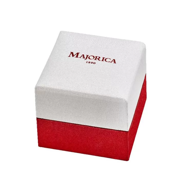 Discount Majorica Silver Ring Selene With Pearl And Zircons