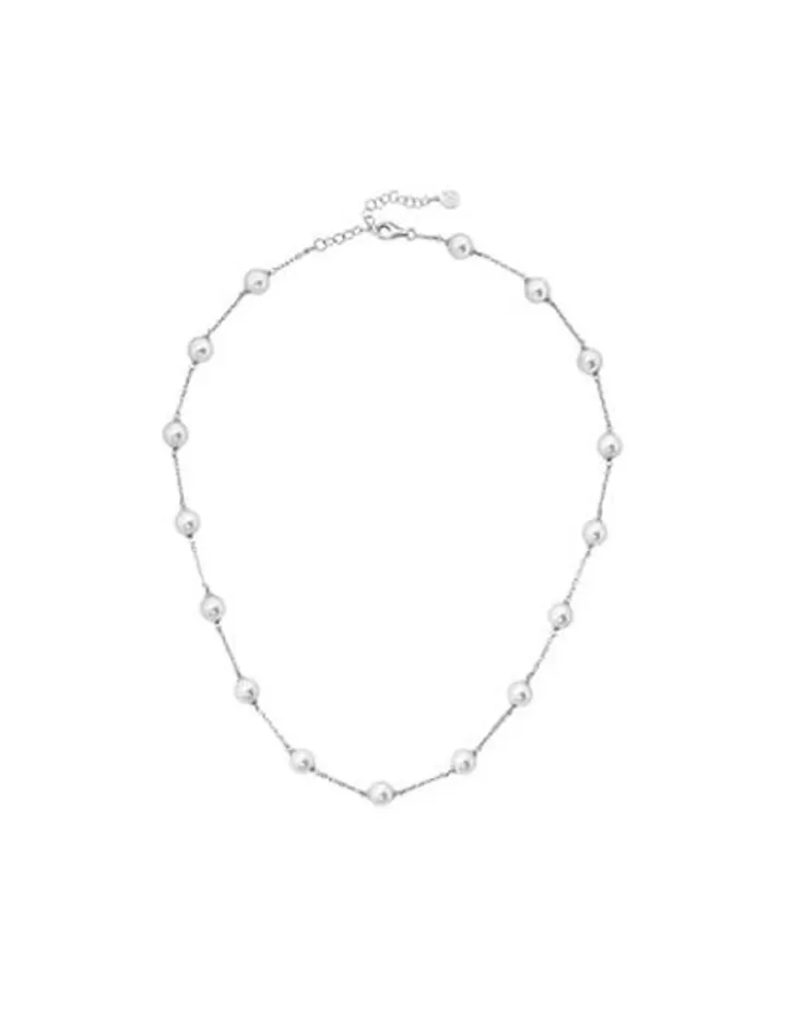 Flash Sale Majorica Silver Short Necklace Ilusion
