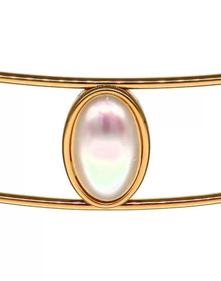 Hot Majorica Symi Gold-Plated Choker With White Pearls