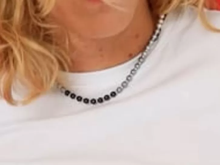 Shop Majorica Unisex Nyx Necklace With Degrade Effect Pearls